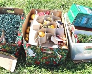 307 - Lot of Assorted Christmas Ornaments