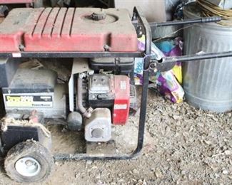 321 - Powermaster Power Boss 800 Generator As is/Untested