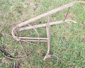 330 - Antique Plow 58" x 36"