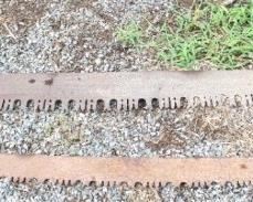 336 - 2 pc. Antique 2 Man Saws 73" long
