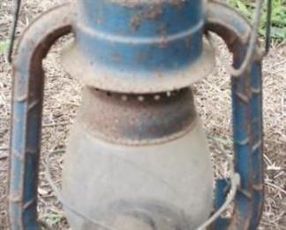 338 - Vintage Lantern 13" Tall