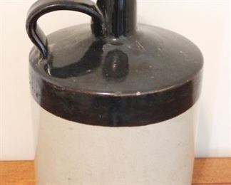 377 - Stoneware Jug Bottle 12" x 7"