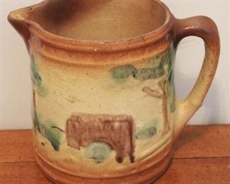 381 - Vintage Pitcher 5 1/2" x 7"