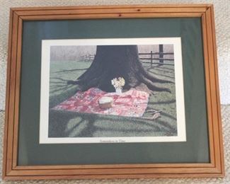 397 - "Somewhere in Time" Print 17 1/2" x 14 1/2"