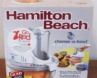 404 - Hamilton Beach Change-A-Bowl Chopper in Box