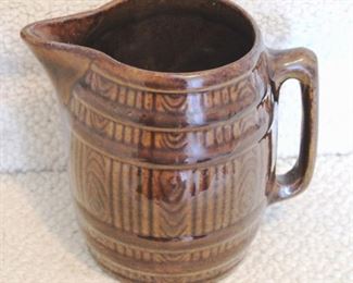 448 - Stoneware Pitcher 8" x 8"