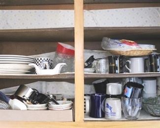 453 - Cabinet Lot Assorted Items