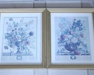 479 - Pair Framed Prints 11" x 9"