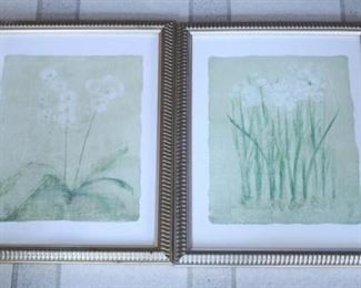 480 - Pair Framed Prints 14" x 11"