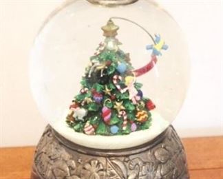 517 - Wallace Musical Snow Globe 10" Tall