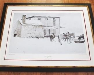581 - Andrew Wyeth Framed Print 30" x 39 1/2"