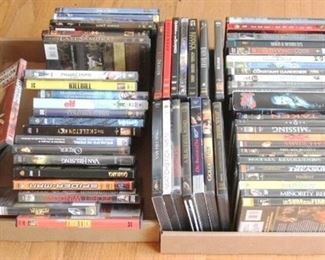 585 - 2 Tray Lots Assorted DVD's