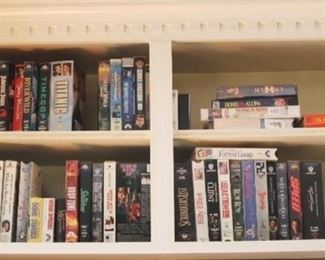 589 - Lot of Assorted VHS Tapes