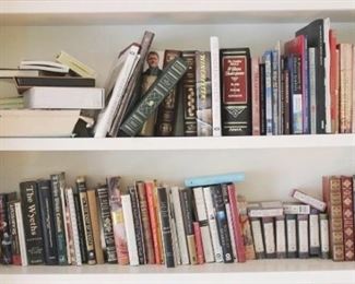 596 - Lot of Assorted Books 2 Shelves