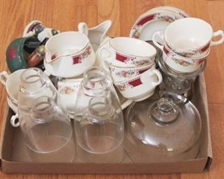 608 - Tray Lot of Assorted Items