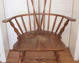 634 - Antique Chair 401/2" x 28 1/2" x 20 1/2"