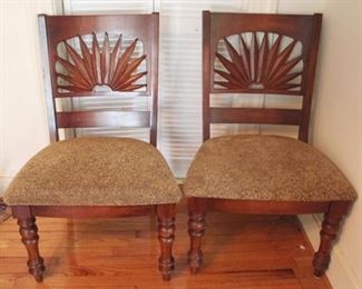 680 - Pair of Chairs 24" x 21" x 39"