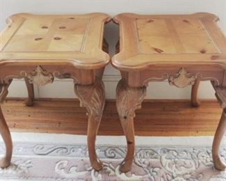 716 - Pair of End Tables 28" x 24" x 24"