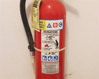 722 - Metro Fire & Safety Company Fire Extinguisher 23" tall