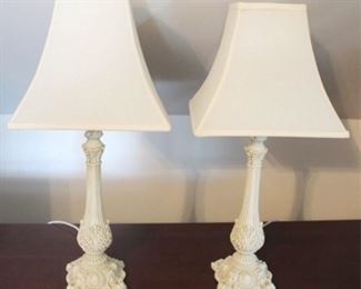 755 - Pair of Lamps 26" tall