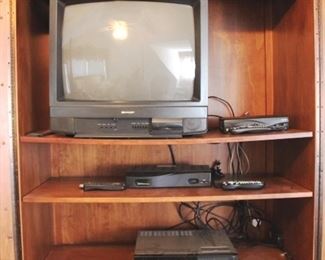 782 - Sylvania 24" Television with VCR and more