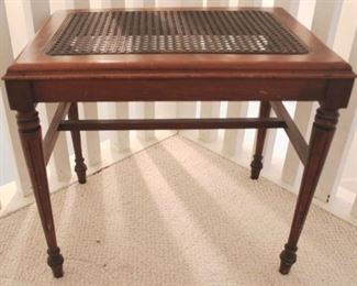809 - Antique Bench Stool 20" x 15" x 18"