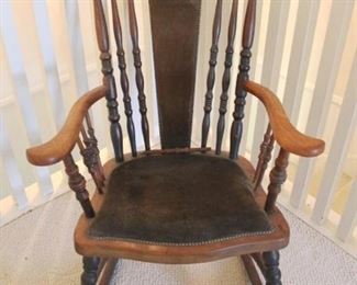 814 - Antique Rocking Chair 24" x 29" x 36"