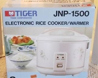 838 - Tiger Electronic Rice Cooker 8 Cup In Box