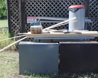 841 - Lot of Assorted Scrap Metal Items