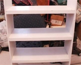 894 - Painted Wood Shelf 28" x 49" x 12"