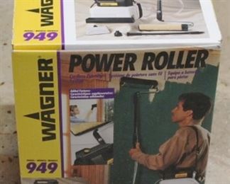 955 - Wagner Power Roller in Box (Used) Please note that items stored in basement may be moldy