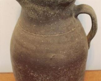 962 - Stoneware Pitcher 10" x 8"