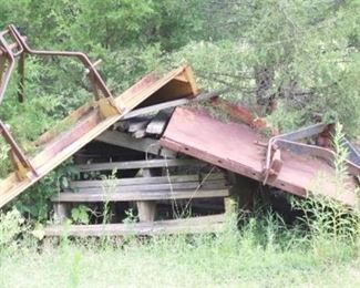 974 - Lot of Farm Equipment/Implements As is Bring help and tools for removal