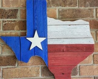 Texas Wood Wall Hanging