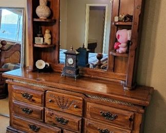 Vanity Solid Wood Dresser 