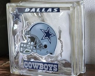 Dallas Cowboys Table Top Lamp