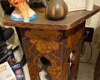 Lots of pyrography pieces