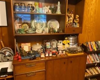 MCM china cabinet and hutch