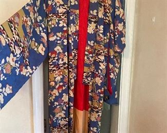 Silk kimono