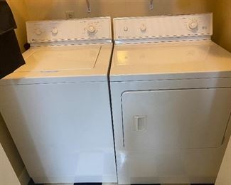 Maytag washer and dryer. Super capacity