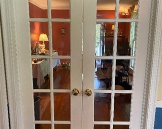 French doors 4' wide x 6'8" high
