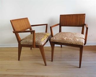 Pair Tomlinson Mid Century Modern Dining Chairs