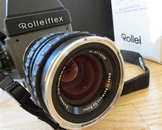 COMES WITH A Sonnar 150mm HFT Rollei LENS