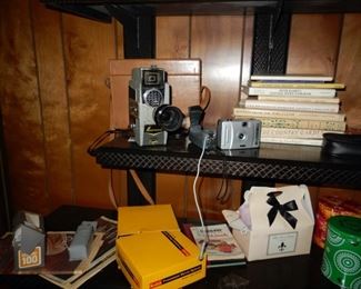 Cameras and books