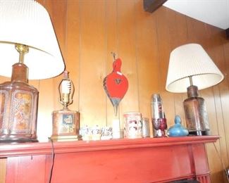 Lamps, bellows, miscellaneous