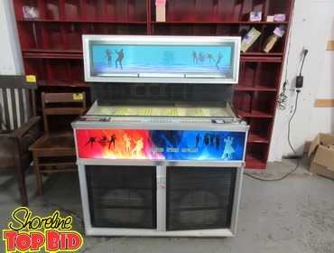 Vintage Seeburg Stereo Showcase SS160 Jukebox 1967 Record Player, Working Order, Comes with Records