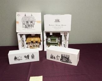 Heritage Village Collection Dickens Village Lot 4 A Christmas Carol