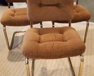 Set of 3 Unique Shaped Chairs