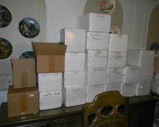 Hawthorne village set