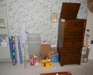 LOADS of misc.  /  tall chest